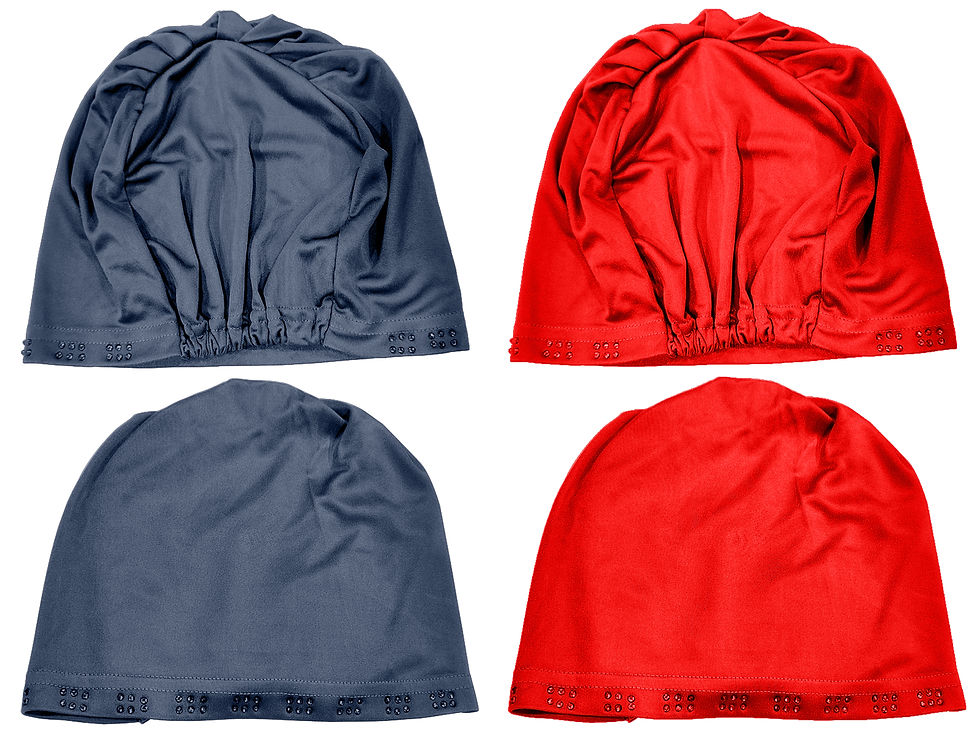 Thumbnail: Mehar Hijab Women's Hair Bonnet SD Cap (set of 2)