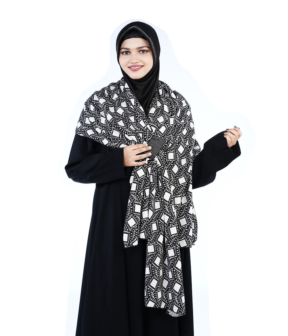 Thumbnail: Modest Women's Stylish Ainaz Shyla hijab Free Size
