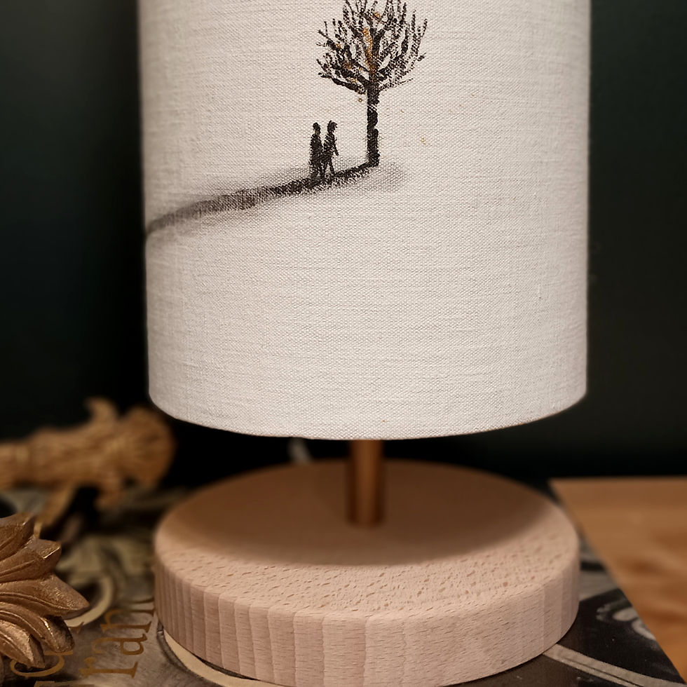 Miniature : Lampe Step in the snow