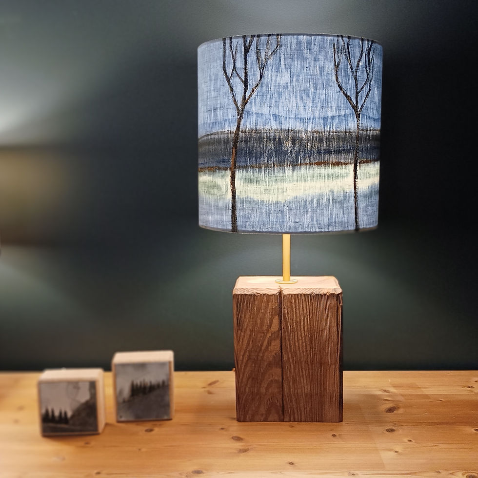 Lampe méléze oeuvre egon tree (7)