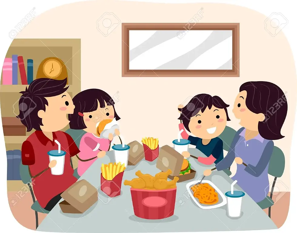 35168893-ilustración-de-una-familia-que-come-la-comida-rápida-para-la-cena.webp