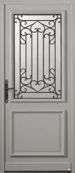 Porte d'entrée bois 80