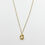 Thumbnail: Gold Encased Freshwater Pearl Dainty Lavallière Necklace