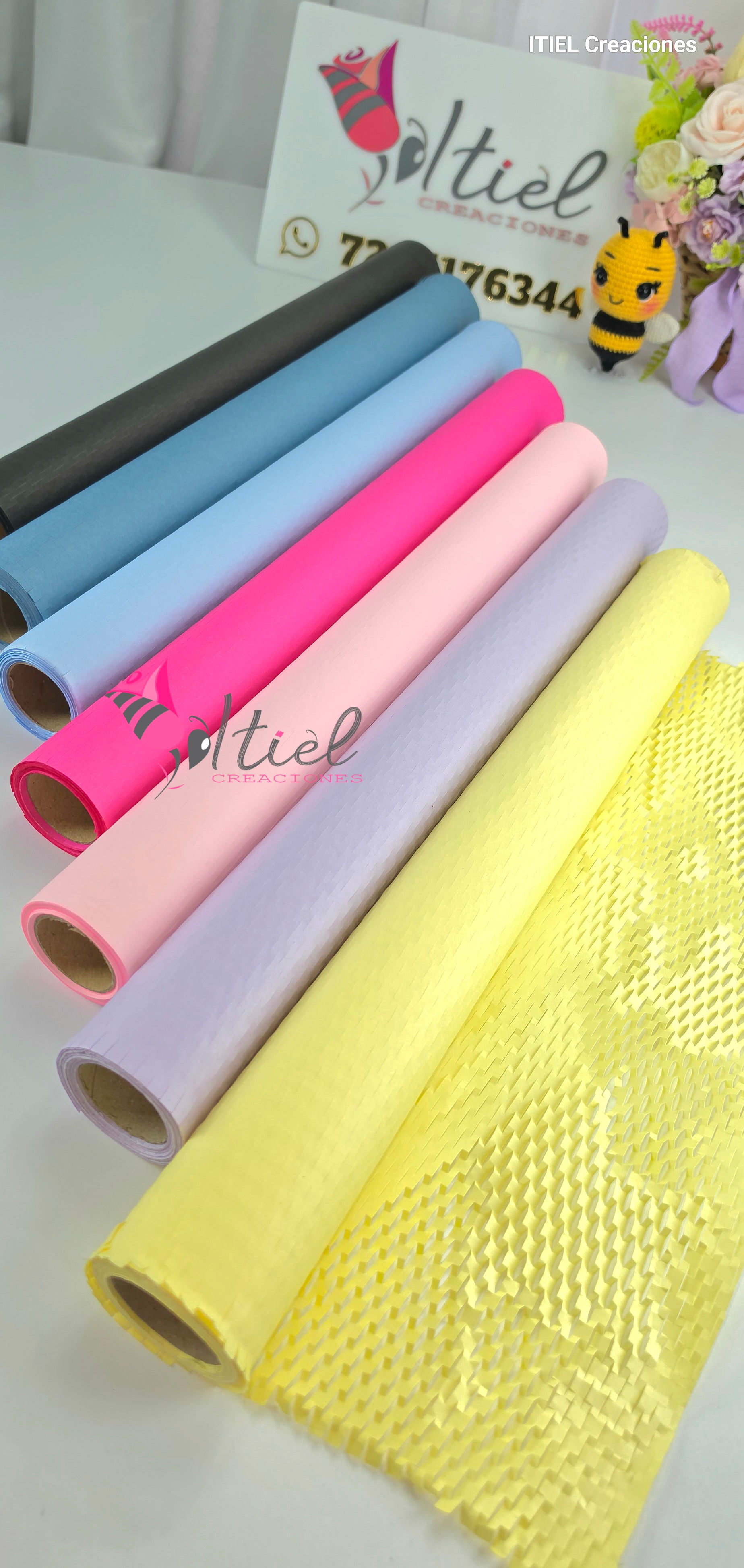 Papel panal 50cm x 9.5m