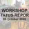 REVOMAZE workshop and production area for the Workshop Status Report, 9 October 2026