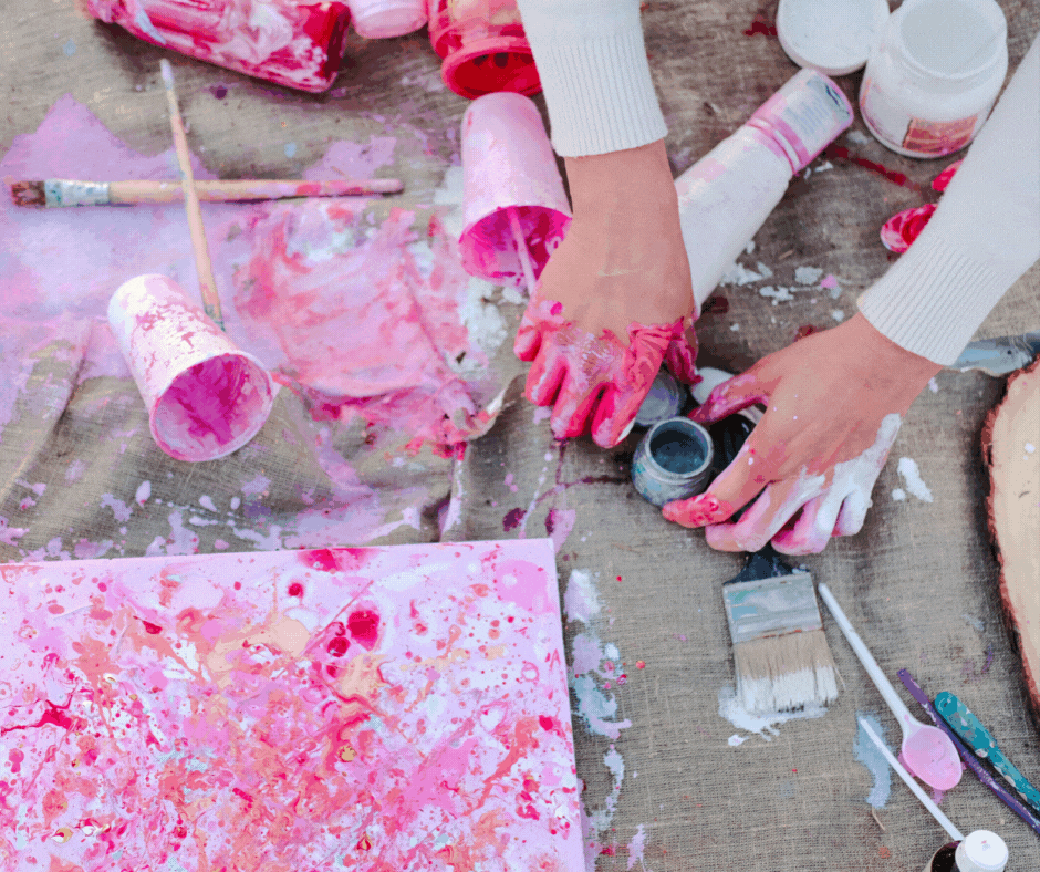 workshop, dans og mal dig glad