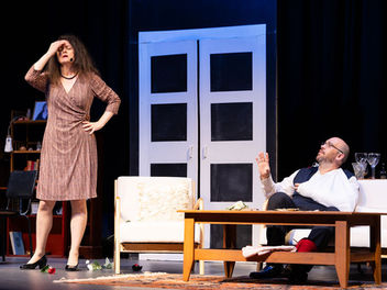 Ruth and Charles in Blithe Spirit