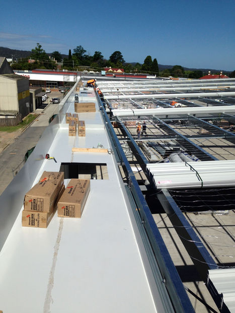 KMart new roof by Merimbula Metal Roofing