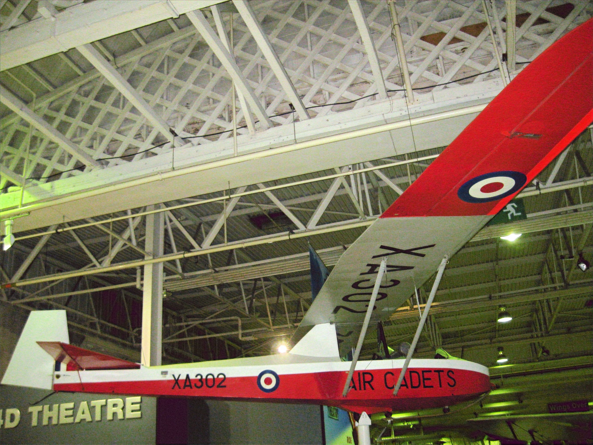 Slingsby T31B Tandem Tutor Sailplane Hendon Museum
