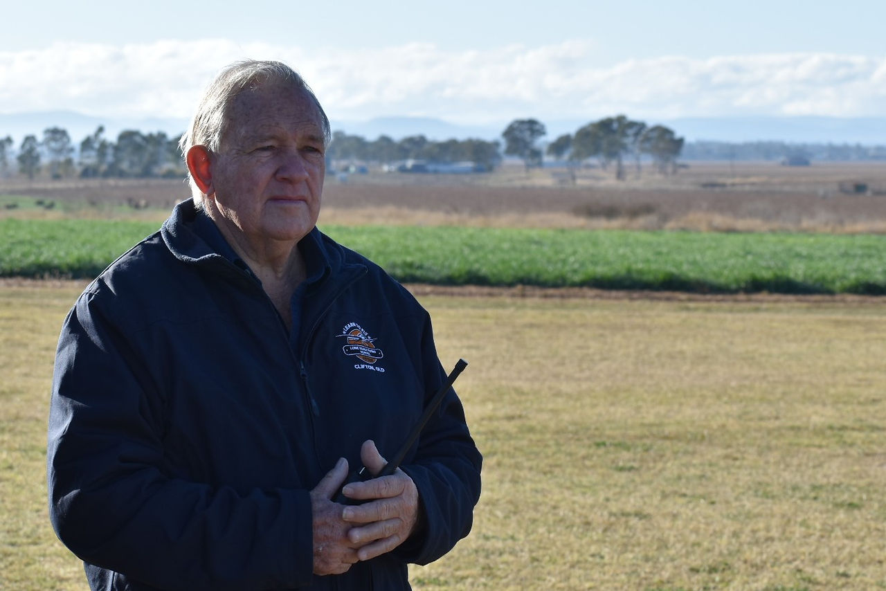 Trevor Bange OAM Clifton Fly In 2023