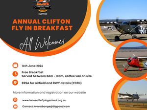 2026 CLIFTON FLY-IN BREAKFAST