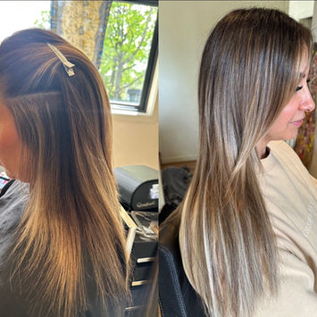 Great lengths hair extensions by Emelie at Bespoke Hair Wahroonga