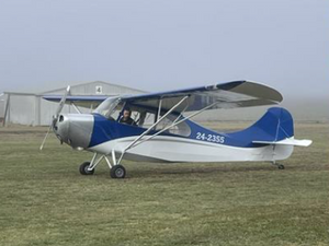 Champion aircraft on Clifton Airfield