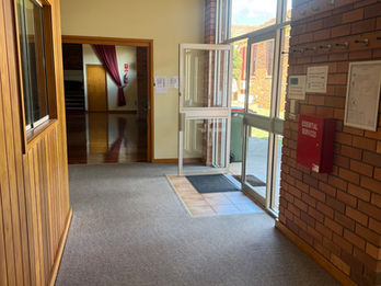 Clifton Senior Citizens Hall entry
