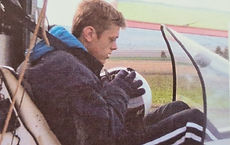 Trainee pilot Logan Norris