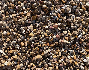 Peaches and Cream gravel 20mm