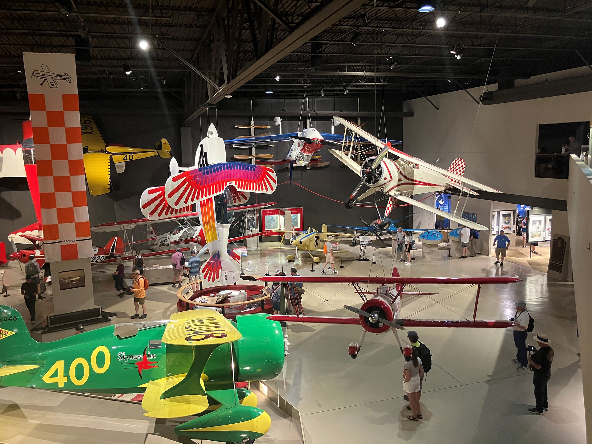 The EAA Society museum at OSHKOSH
