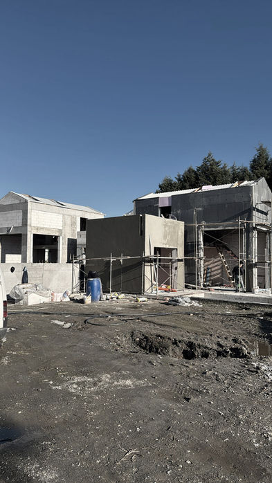 sapanca sakarya beton gazbeton birleşimi şantiye içerisindeki uyum.
