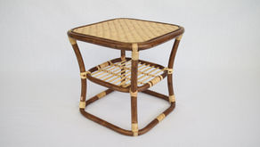 籐製テーブル　納品