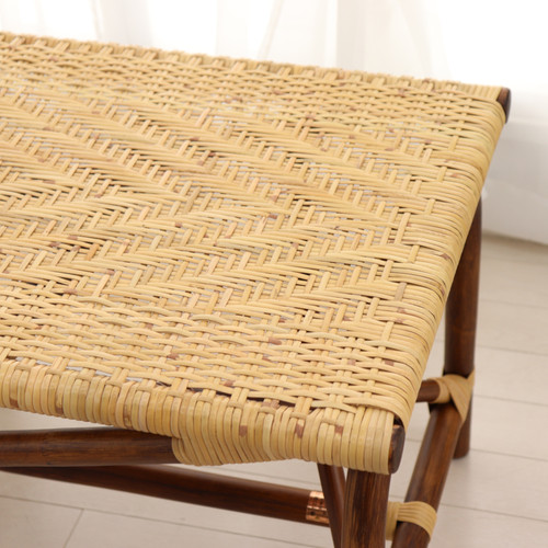 籐　椅子　ベンチ Tne rattan bench | hashinokuchi