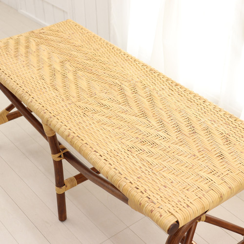 Tne rattan bench | hashinokuchi