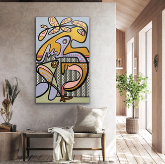 Metamorphosis in room