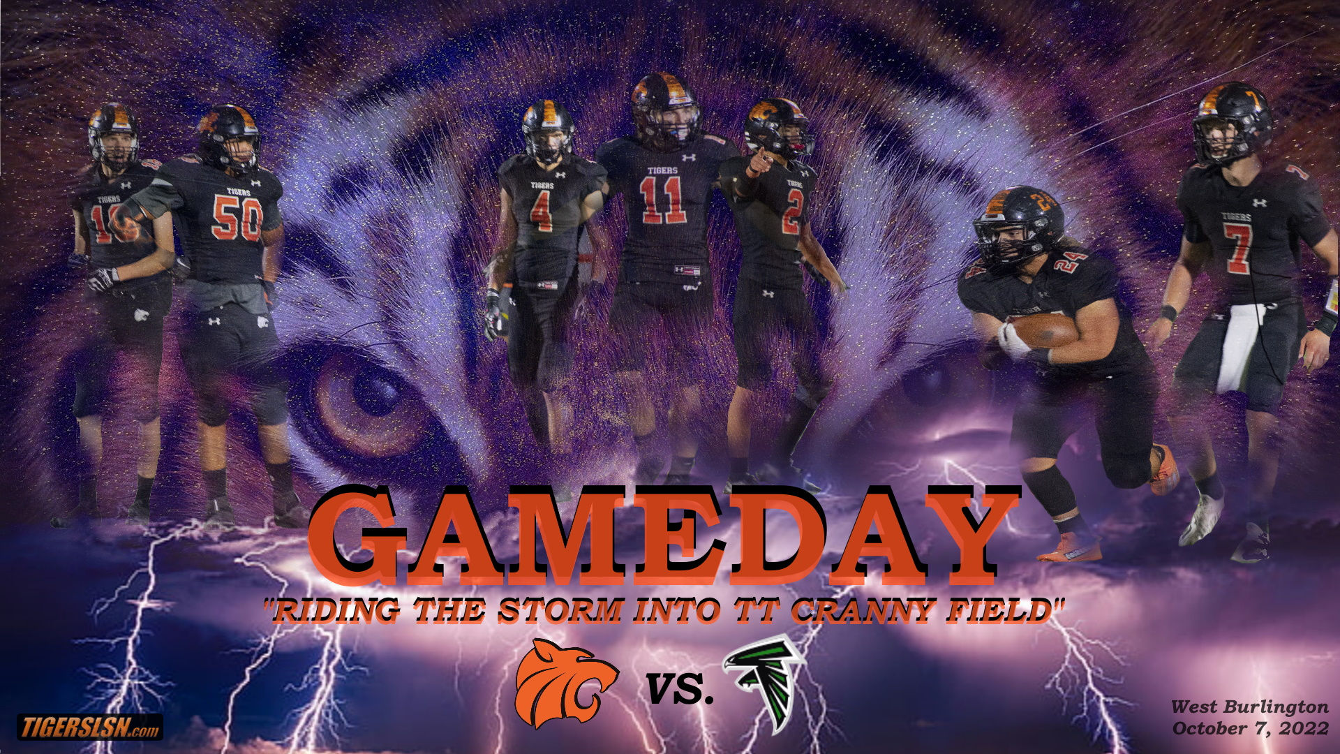 TIGERSLSN, KEOKUK Gameday  10/7/21
