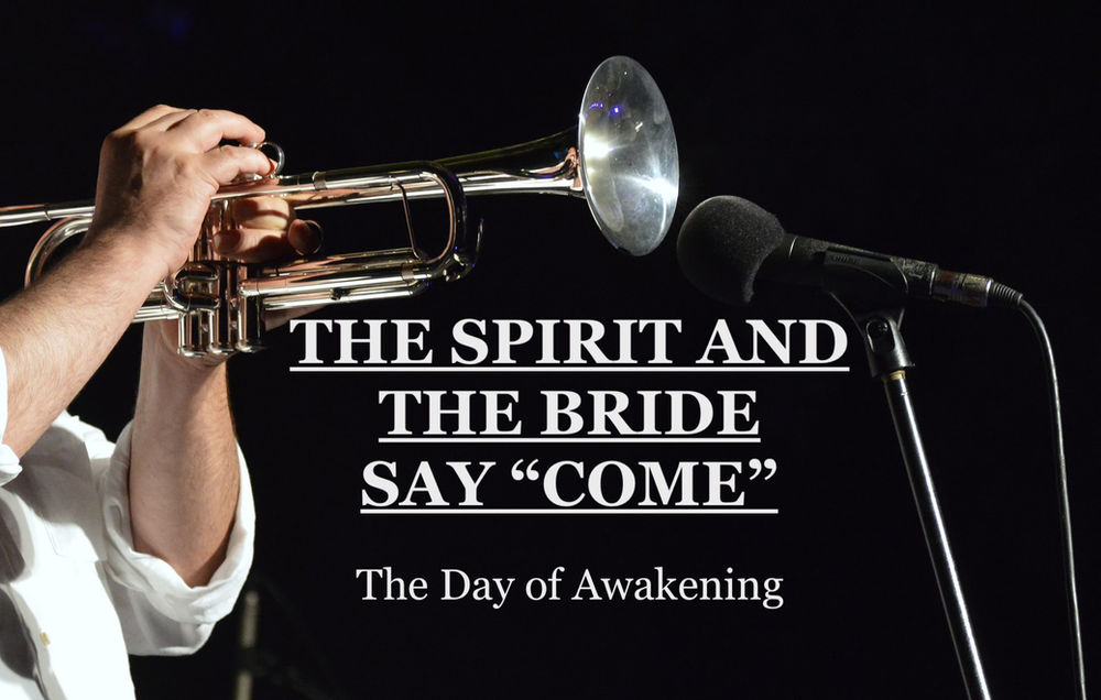 THE SPIRIT AND THE BRIDE SAY A Day of Awakening by Pastors