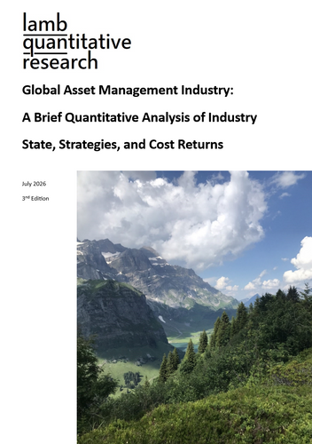 A Brief Quantitative Analysis of Industry State, Strategies, and