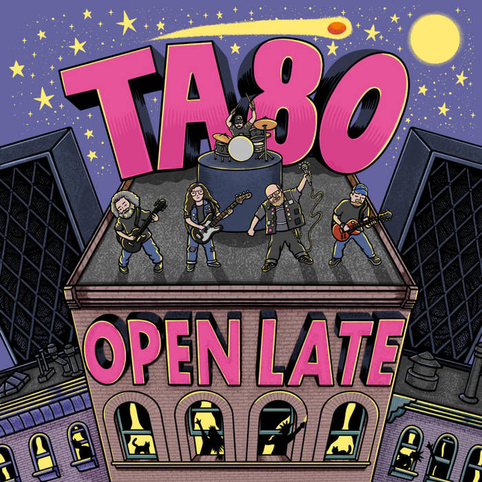 TA-80's new album - OPEN LATE