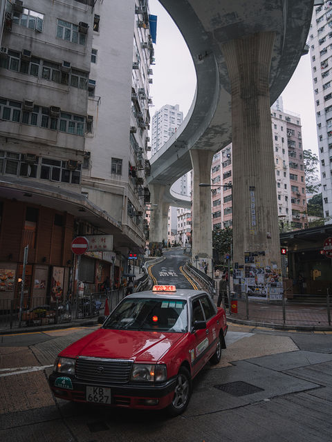 Hongkong, Taxi driver, trip with a red taxi in Hongkong, Luca Talarico, Through Luca's Lens