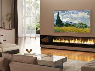 Introducing CanvasTV, where art meets entertainment to transform living spaces