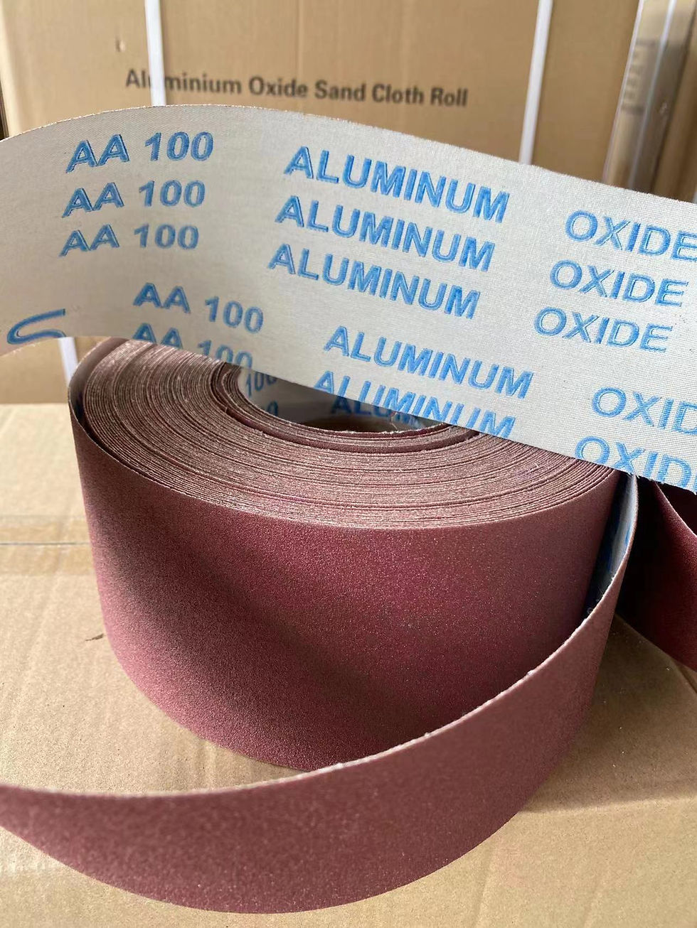 Thumbnail: aluminium oxide sanding paper roll