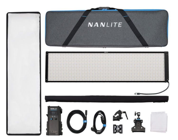 Nanlite pavoslim 240CL - Pris: 800/dag