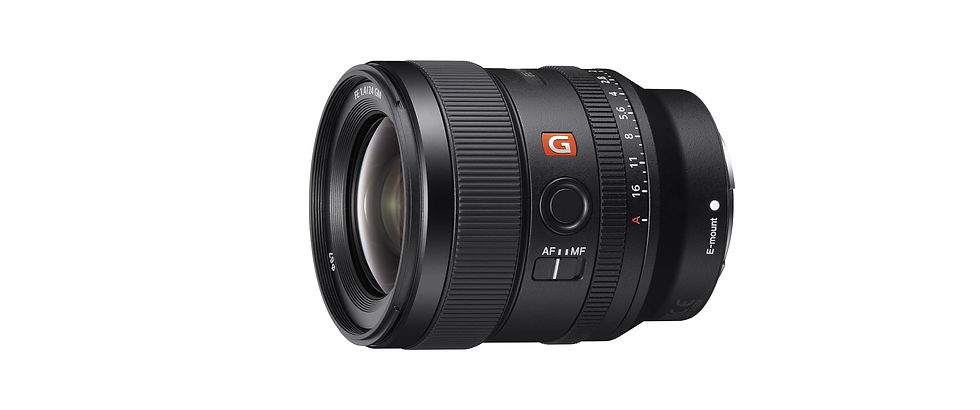 Sony 24 GM II f/1.4 - Pris: 400/dag