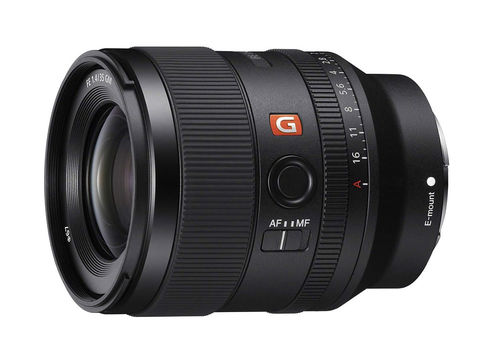 Sony 35 GM II f/1.4 - Pris: 400/dag