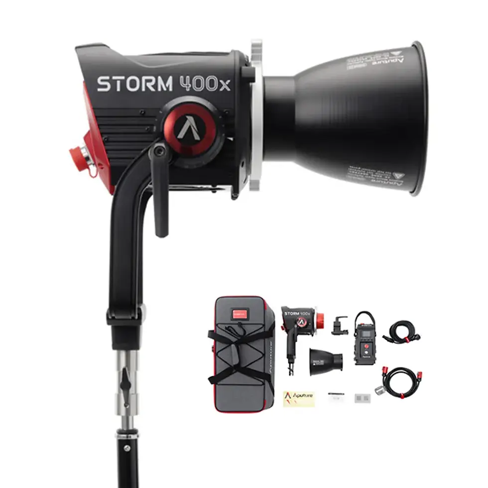 Aputure Storm 400X - Pris: 800/dag