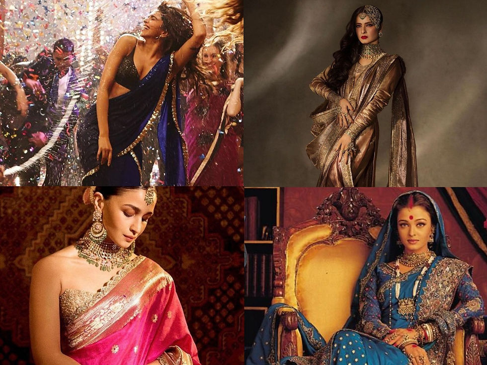Bollywood saree edition