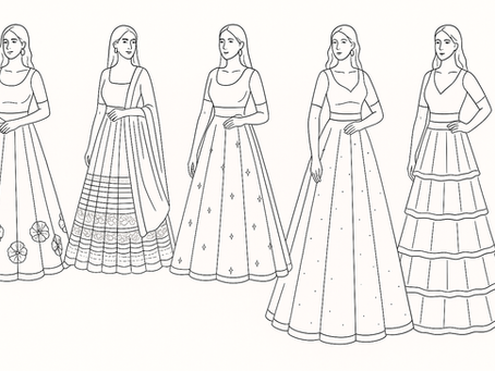 6 Trending Lehenga Styles Every Fashion Student Must Learn in 2025
