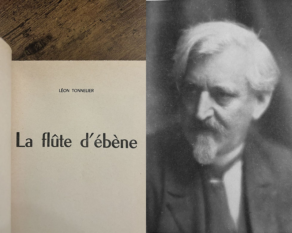 Quelques vers du poète lorrain Léon Tonnelier
