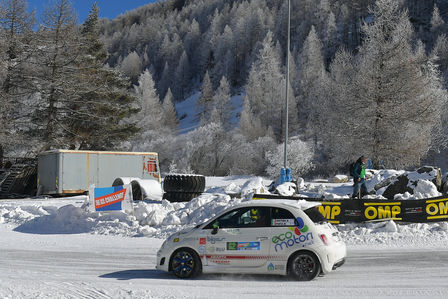 Nicola Ventura e Monica Porta primi Campioni Italiani Energie Alternative Regolarità Ghiaccio 2021