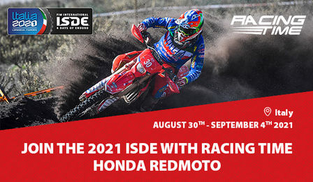 ISDE 2021: Honda RedMoto World Enduro Team offre assistenza, noleggio moto e servizio ricambi 