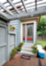 Exterior steel door