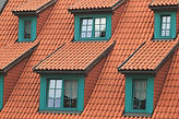Roof with Green Windows