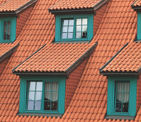 Roof with Green Windows