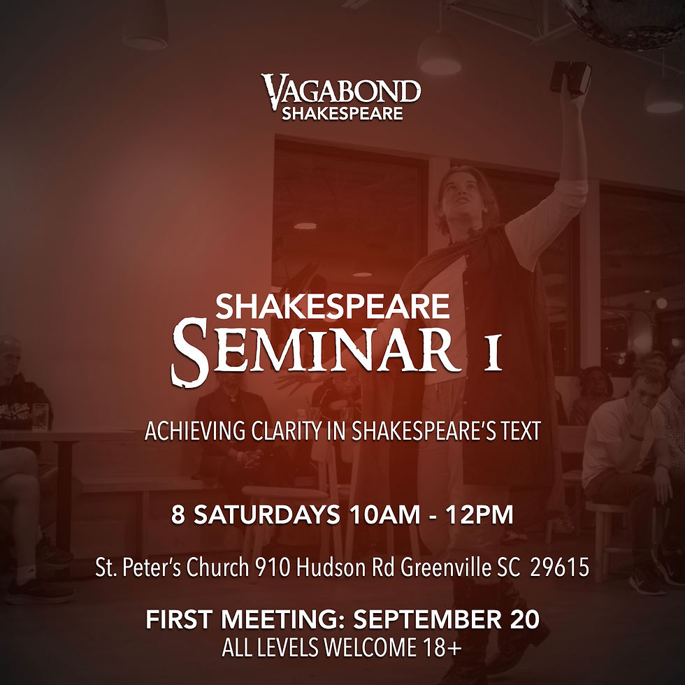 Shakespeare Seminar 1