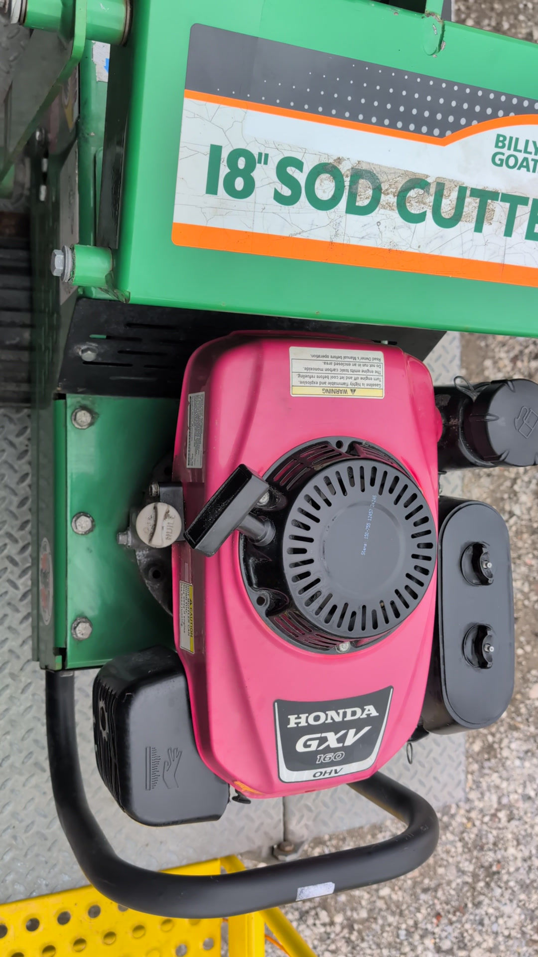 Billy Goat 18" Sod Cutter