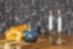 Thumbnail: Standard Wedding Smash Glass Set: Smashing Vessel & Shard Honey Jar