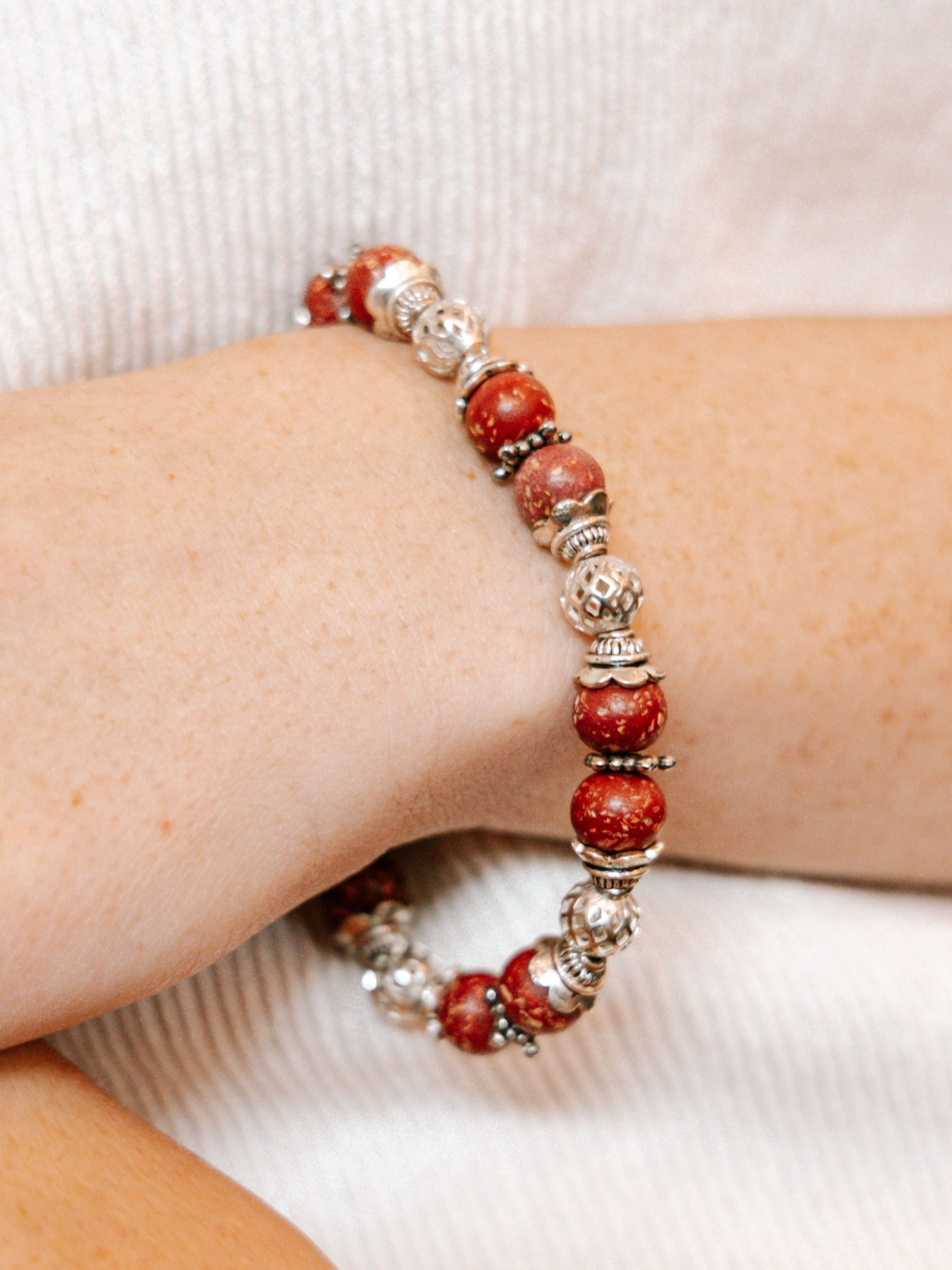 Globe Stretch Bracelet