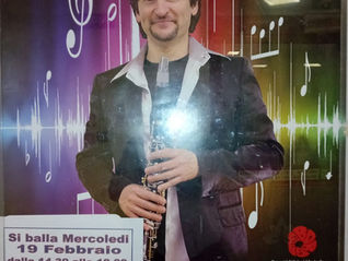 Mercoledì 19 febbraio pomeriggio danzante con William Monti 